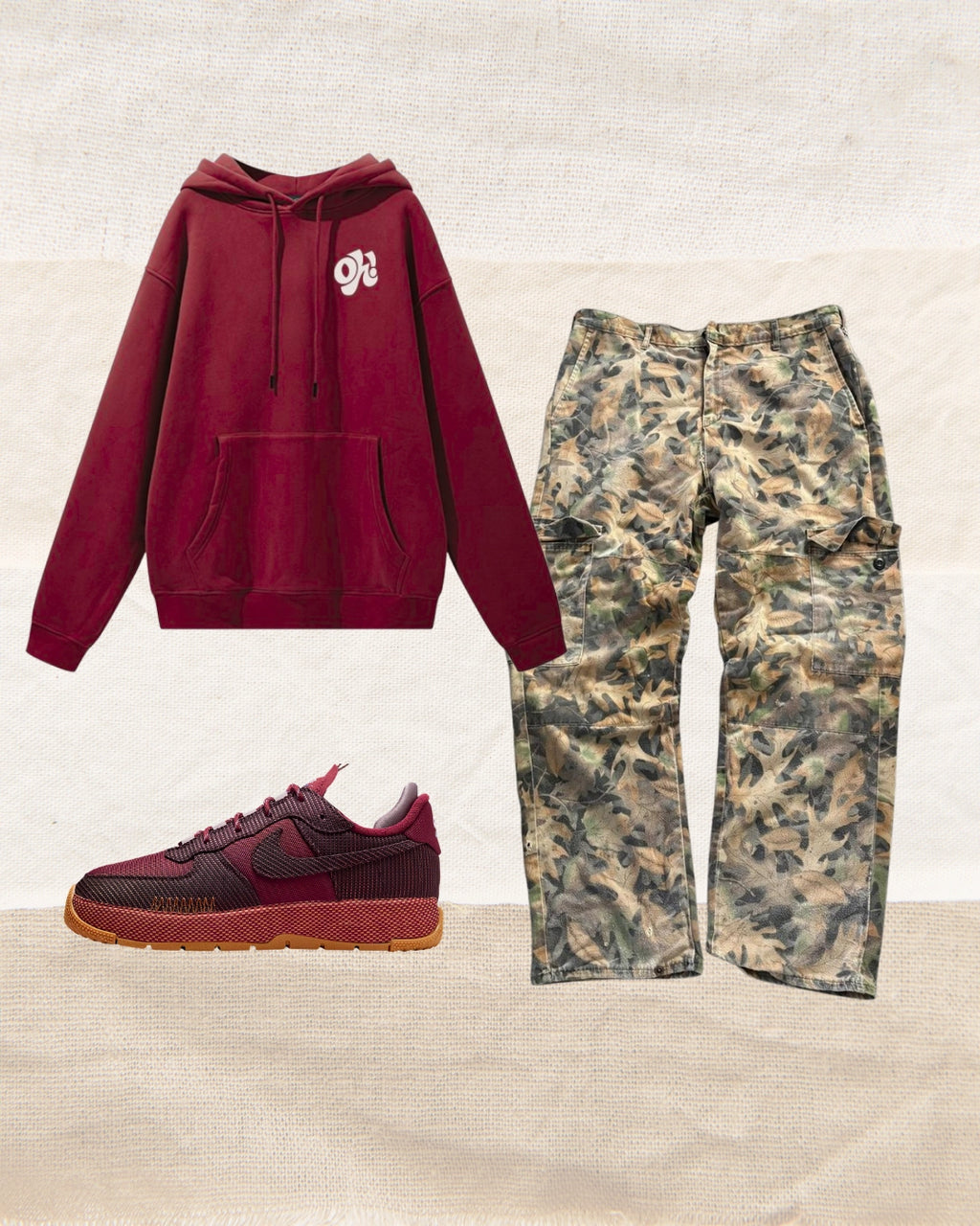 Oh! Logo Hoodie - Maroon